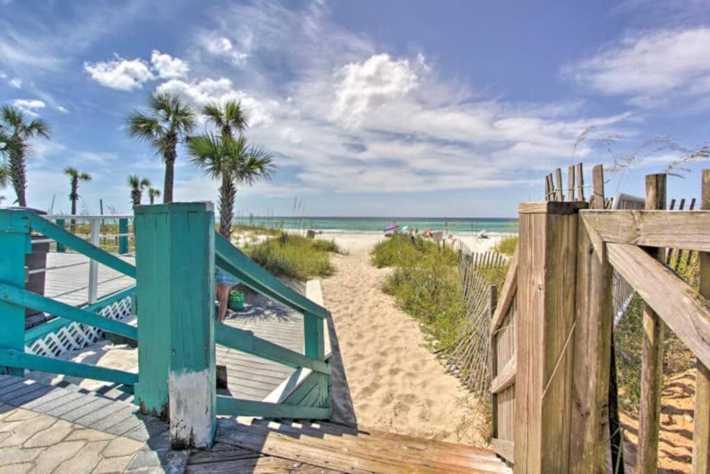 Cheerful 1-Bedroom Townhouse With Spacious Loft Panama City Beach Bagian luar foto